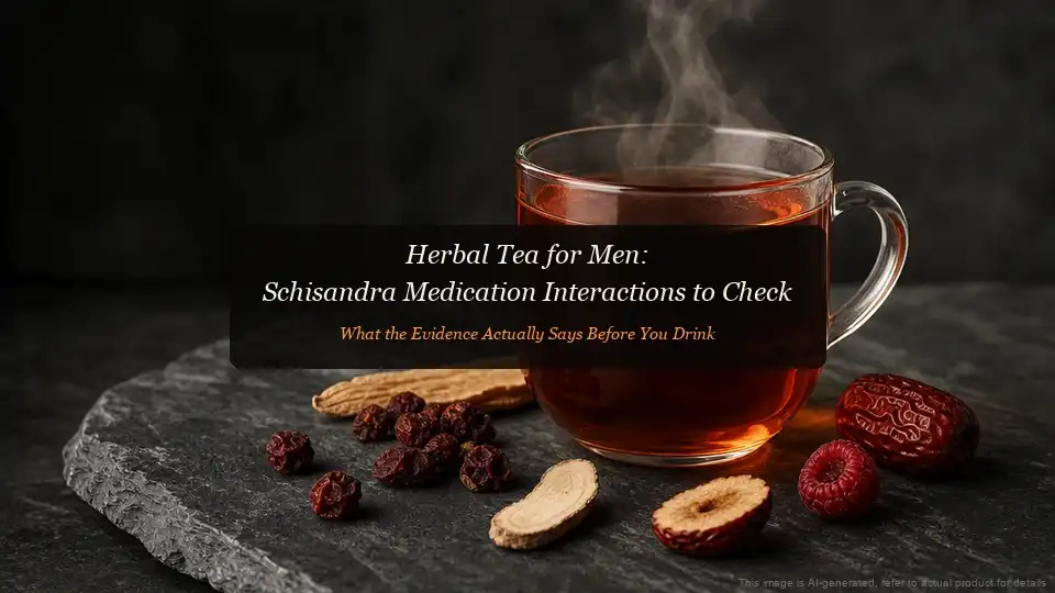 Herbal Tea for Men: Schisandra Medication Interactions to Check